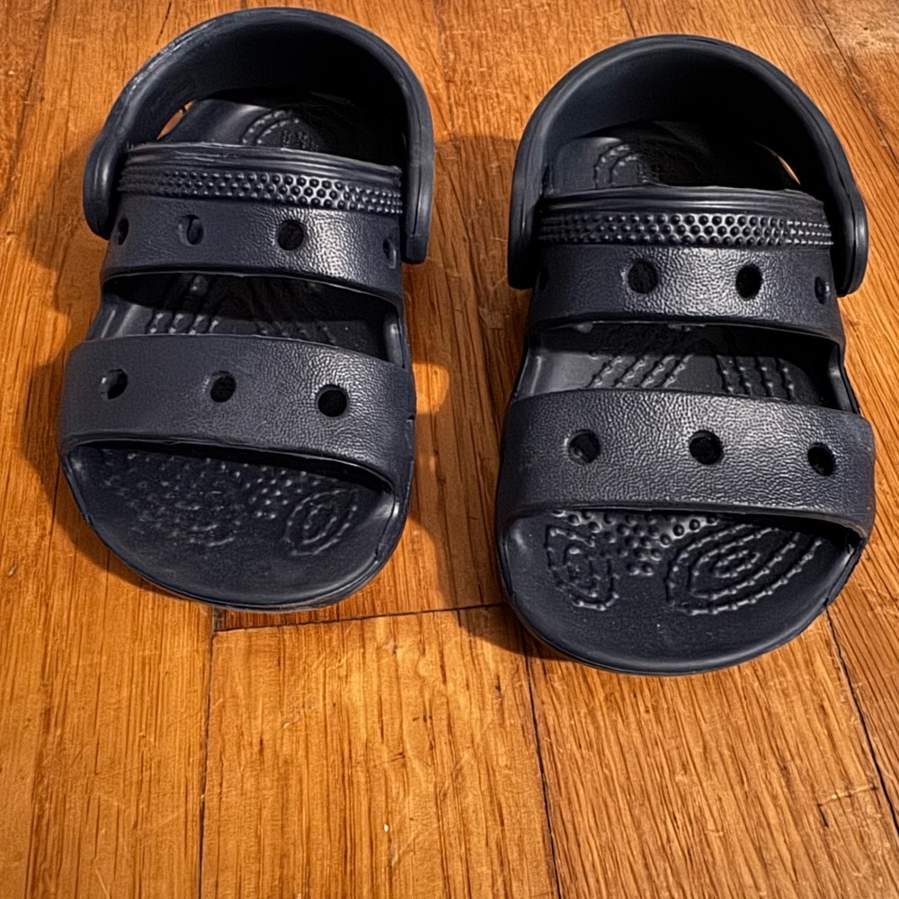 CROCS Kids Navy Sandals